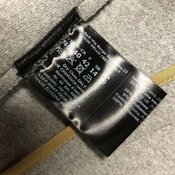 NWT Cinzia Rocca Due Boiled Wool blend Jacket Coat - Picture 10 of 11